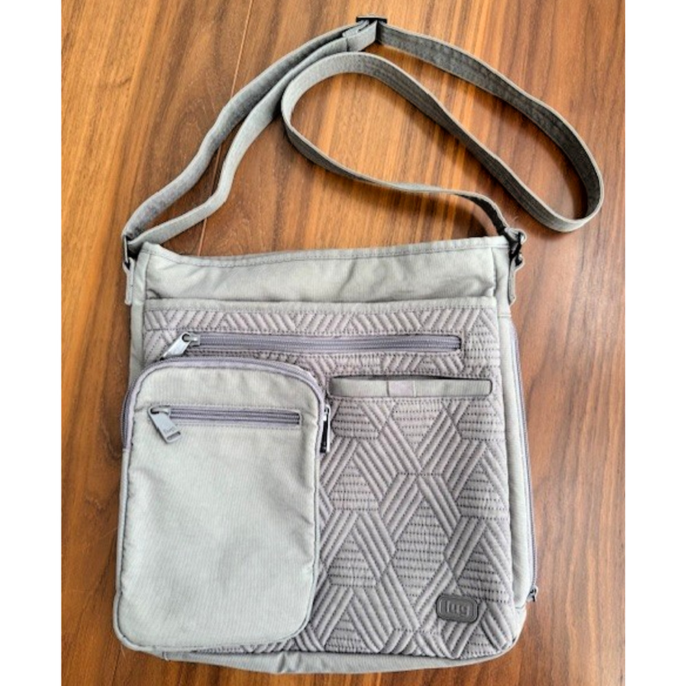 Lug Monorail Crossbody Gray Bag Travel Insulate Pocket RFD - ONE STRAP ONLY